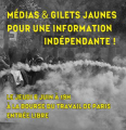 6 juin à Paris - Médias et gilets jaunes : pour une information indépendante !