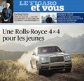 <i>Le Figaro</i> et France Inter interpellent leur jeune public : roulez en Rolls-Royce ! 